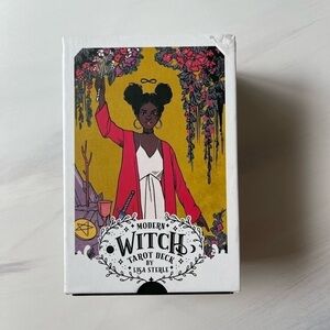 The Modern Witch Tarot Deck by Sterle, Lisa Book The Free Shipping COMPLETE